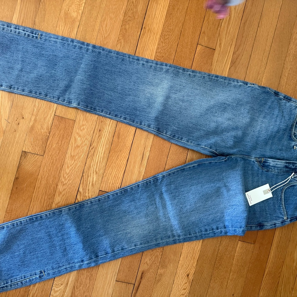 Good American NWT Blue Denim Jeans